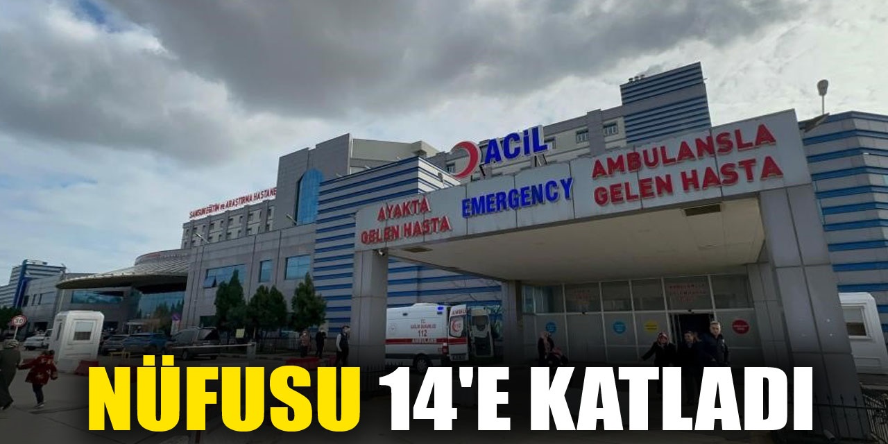 Nüfusu 14'e katladı