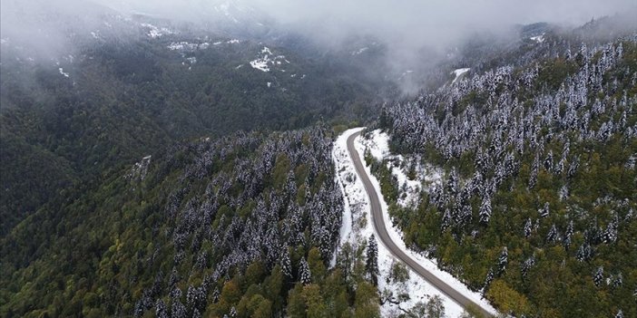 Sonbahar ve kış aynı karede