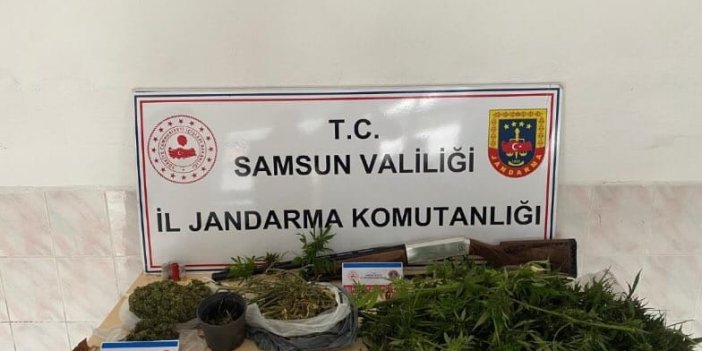 Bafra'da uyuşturucu operasyonu