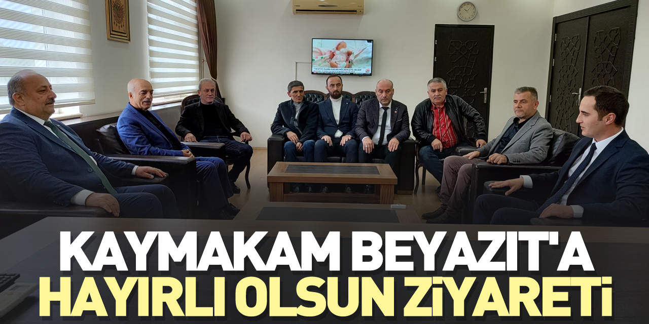 Kaymakam Beyazıt'a Ziyaret