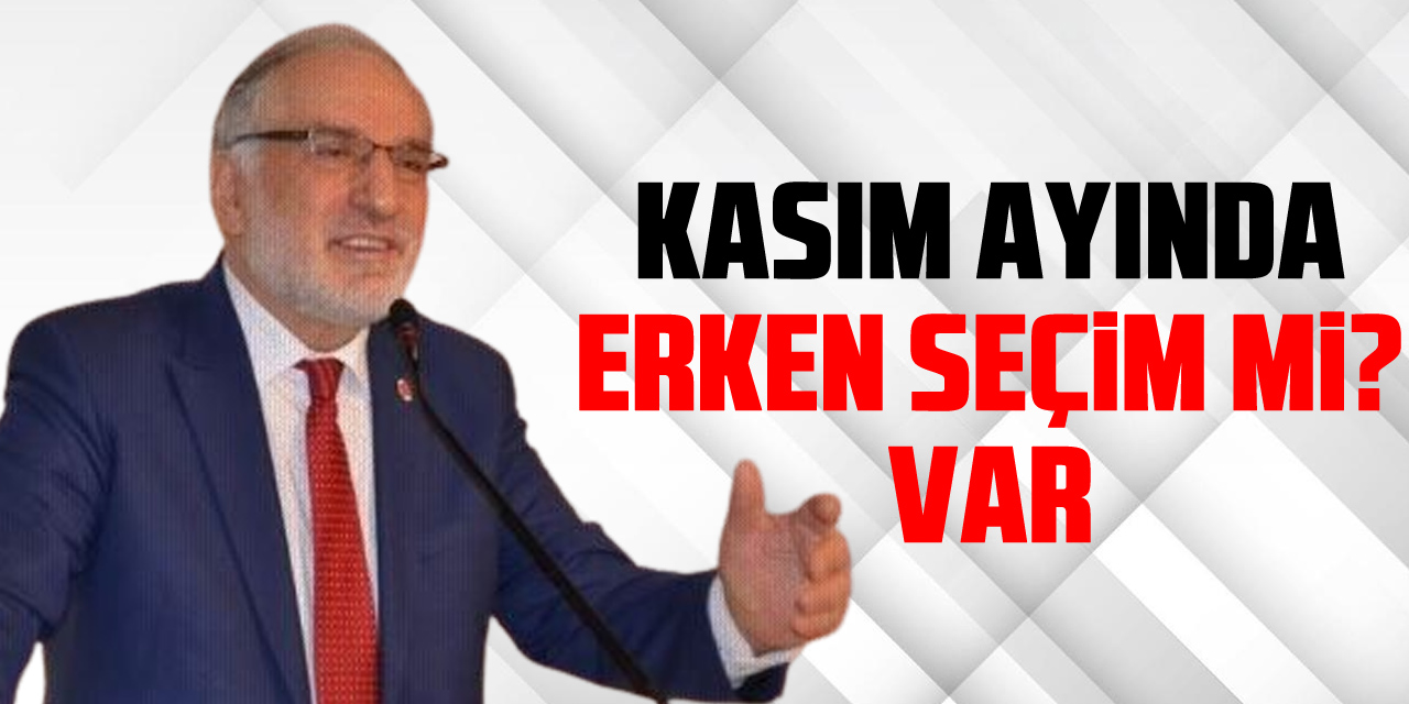 Kasım ayında erken seçim mi? Var