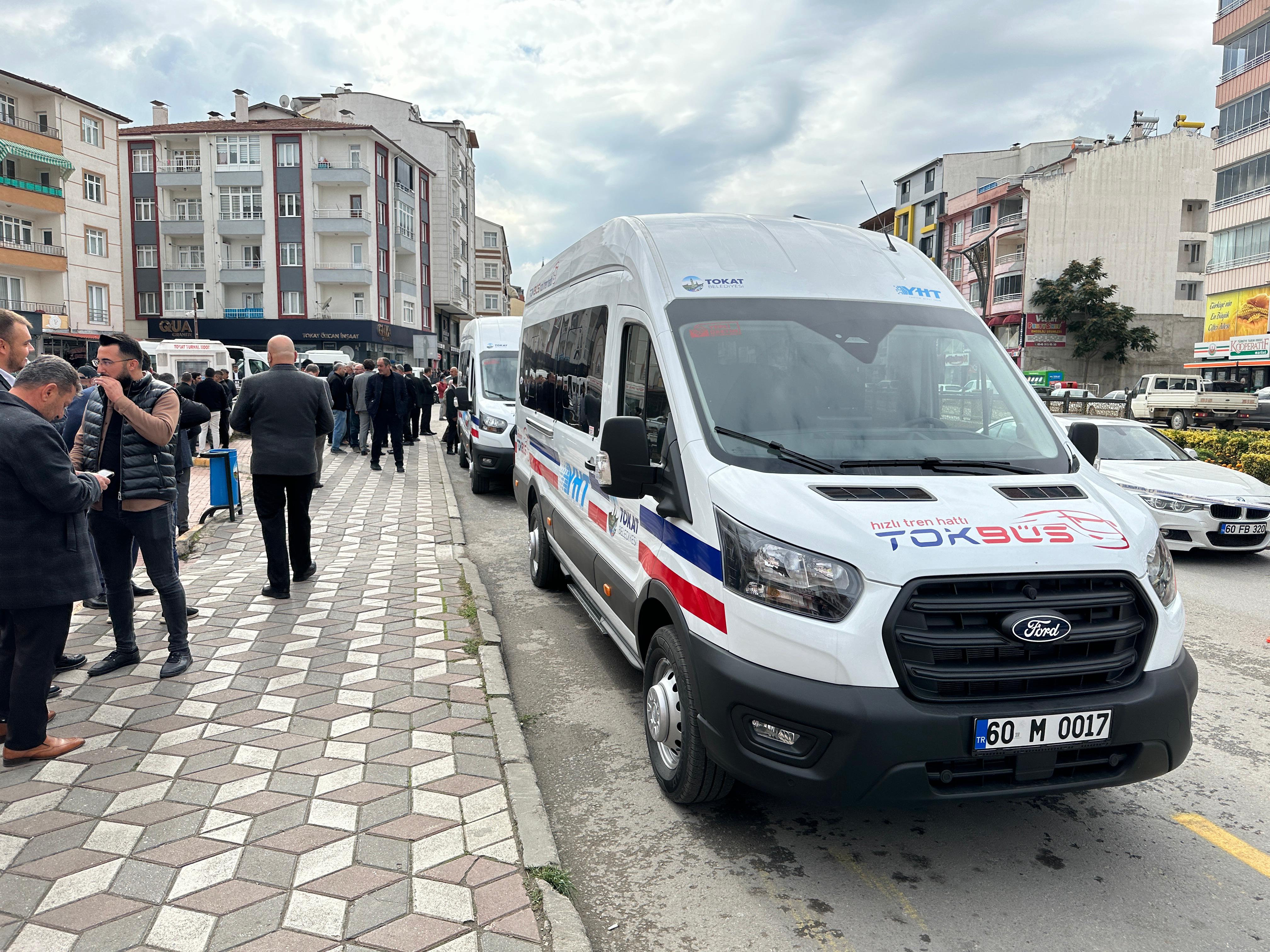 Tokat'tan yüksek hızlı tren istasyonuna otobüs seferleri başladı