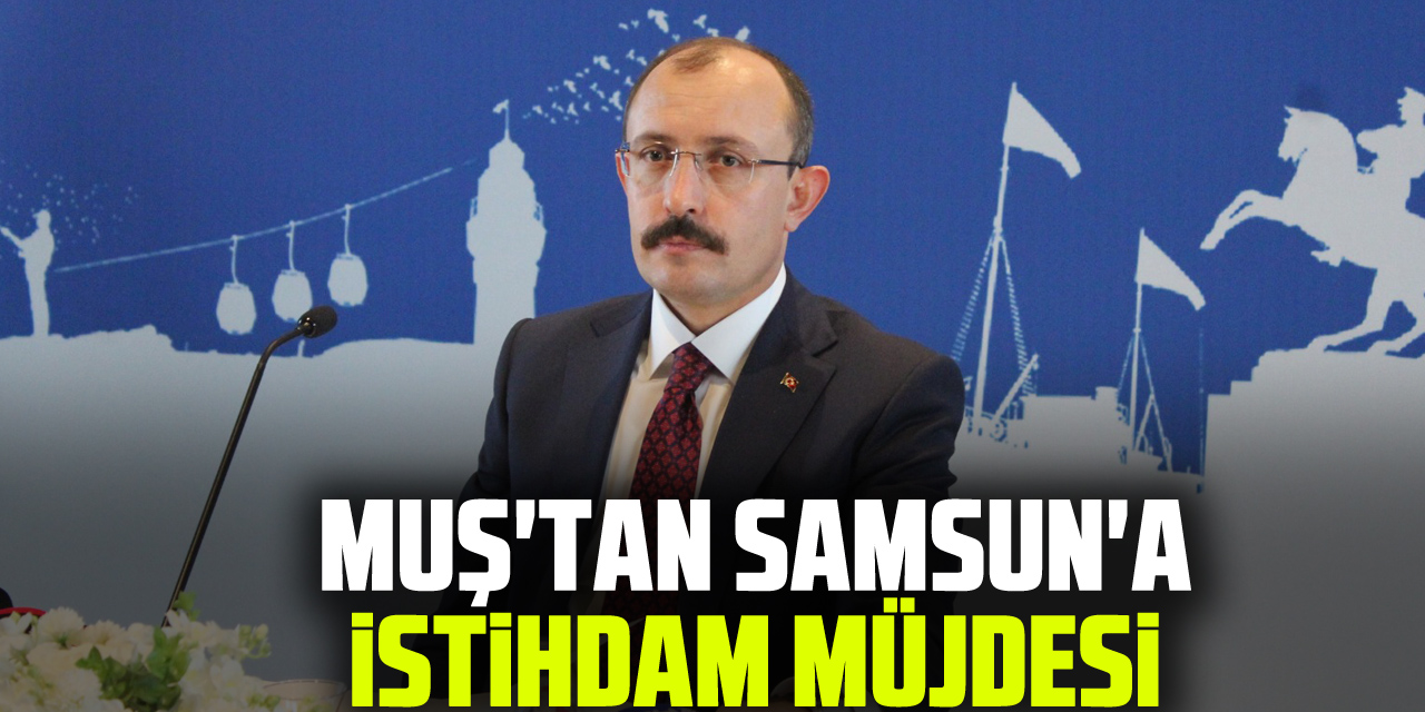 Muş'tan Samsun'a istihdam müjdesi