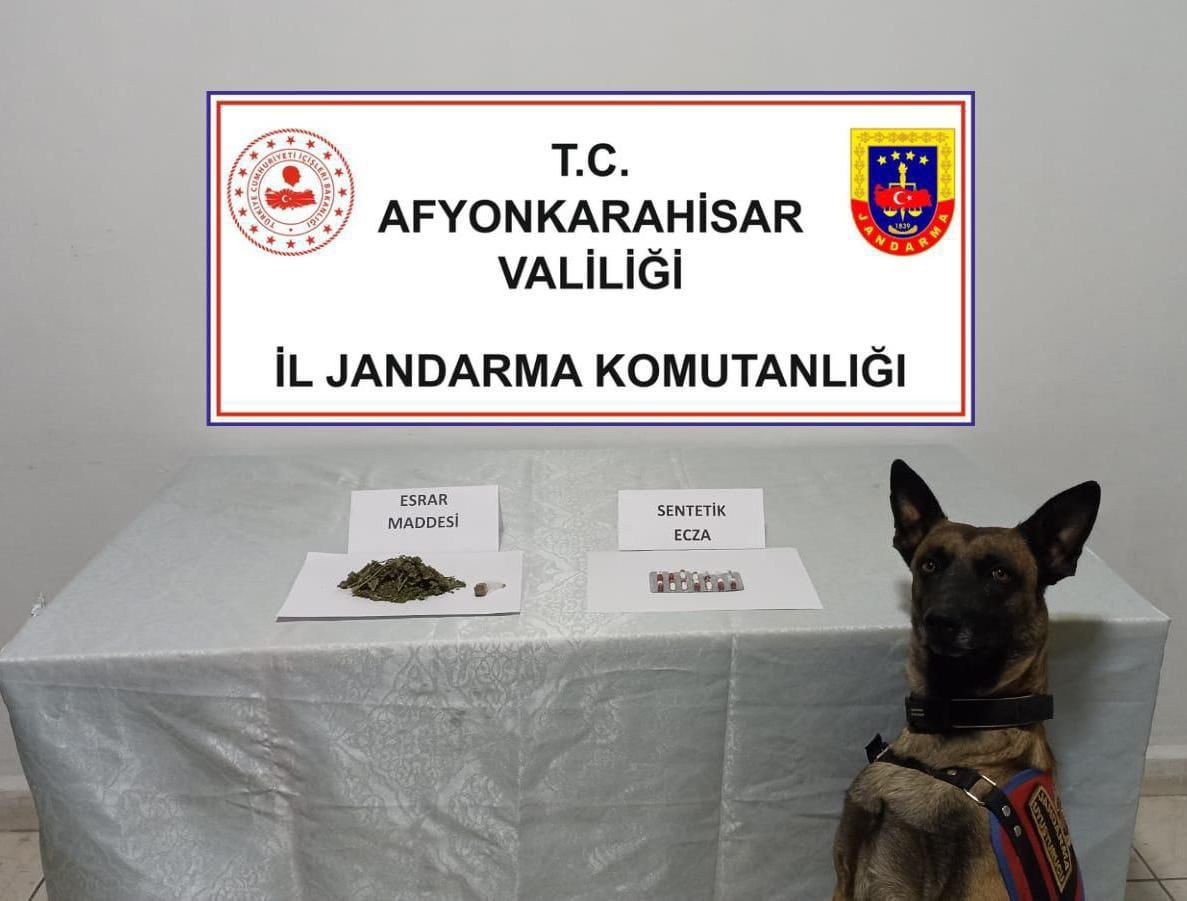 jandarma uyuşturucu maddelere el koydu