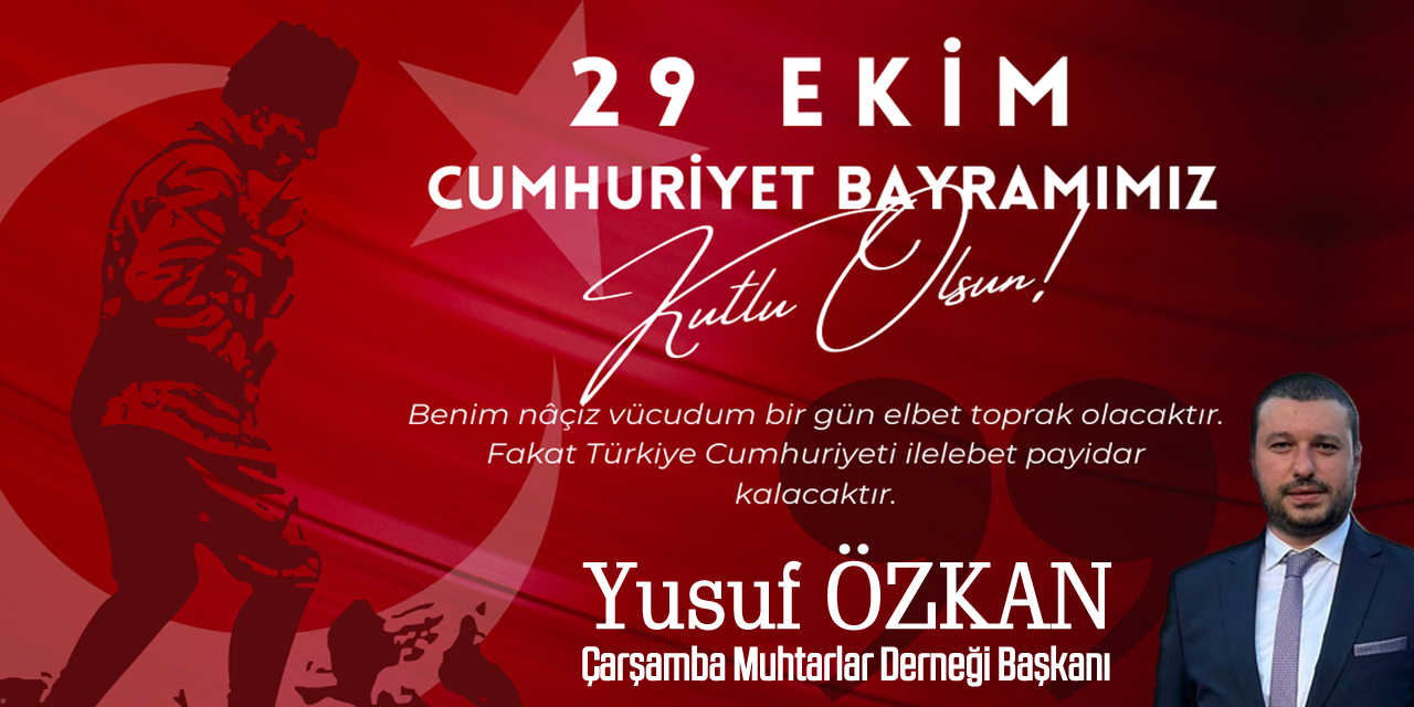 Çarşamba Muhtarlar Derneği Başkanı Yusuf Özkan