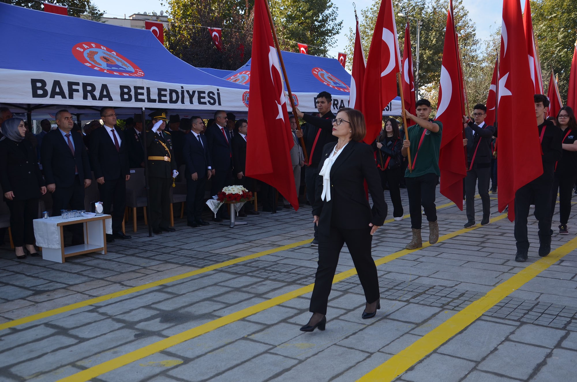 Bafra’da Cumhuriyet Bayramı coşkuyla kutlandı