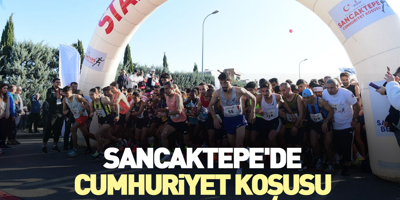 Sancaktepe'de Cumhuriyet Koşusu