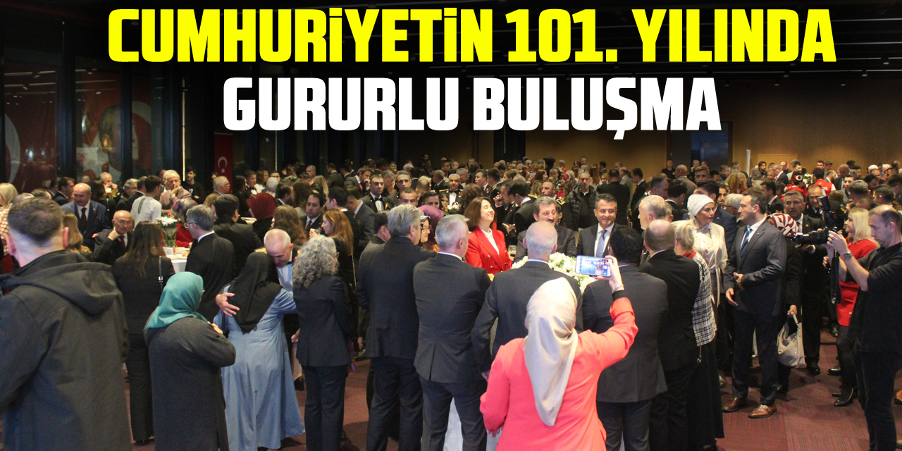 Cumhuriyetin 101. Yılında gururlu buluşma