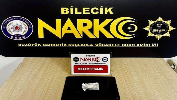 Bilecik’te uyuşturucu operasyonu gerçekleşti