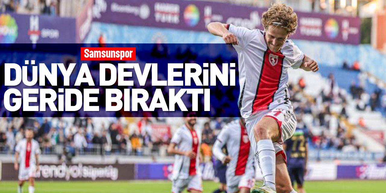 DÜNYA DEVLERİNİ GERİDE BIRAKTI