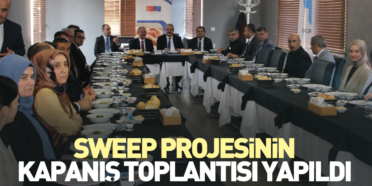 SWEEP PROJESİNİN KAPANIŞ TOPLANTISI YAPILDI