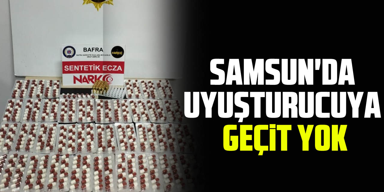 Samsun'da Uyuşturucuya Geçit Yok