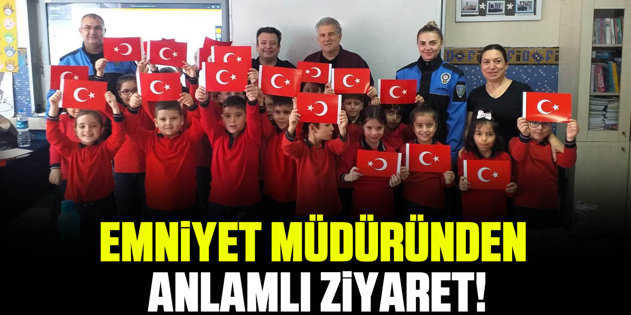 Emniyet Müdüründen Anlamlı Ziyaret!