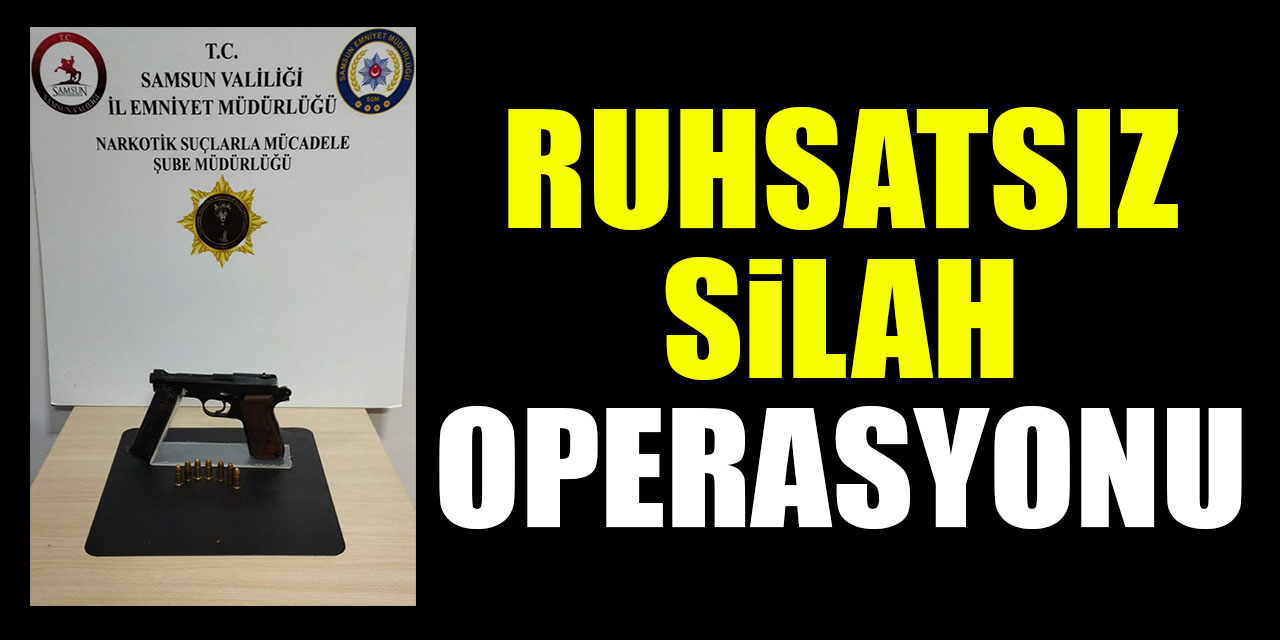 Ruhsatsız Silah Operasyonu