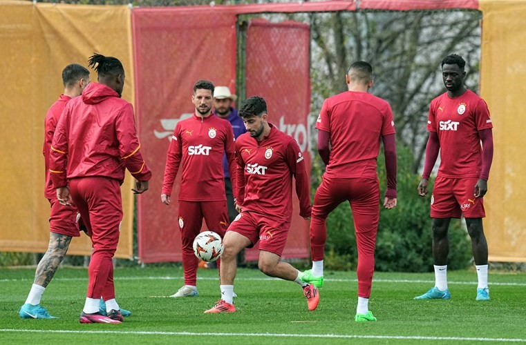 Galatasaray, Tottenham maçı hazırlıklarını sürdürdü