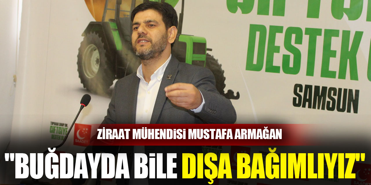 Mühendis Mustafa Harman: "Buğdayda bile dışa bağımlıyız"