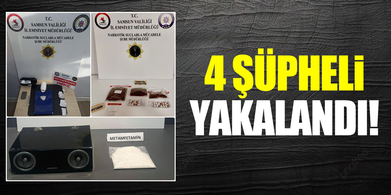 4 Şüpheli Yakalandı!