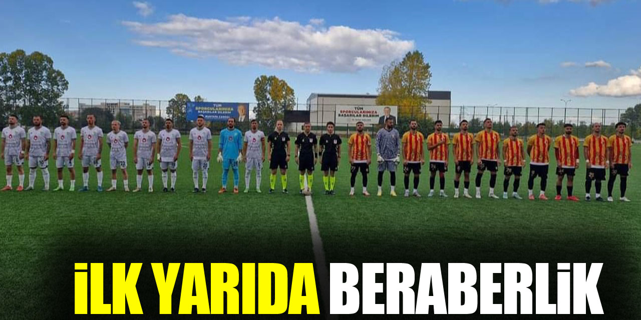 İlk Yarıda Beraberlik