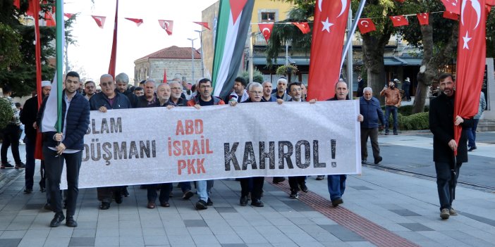 Trabzon, Filistin için yürüdü