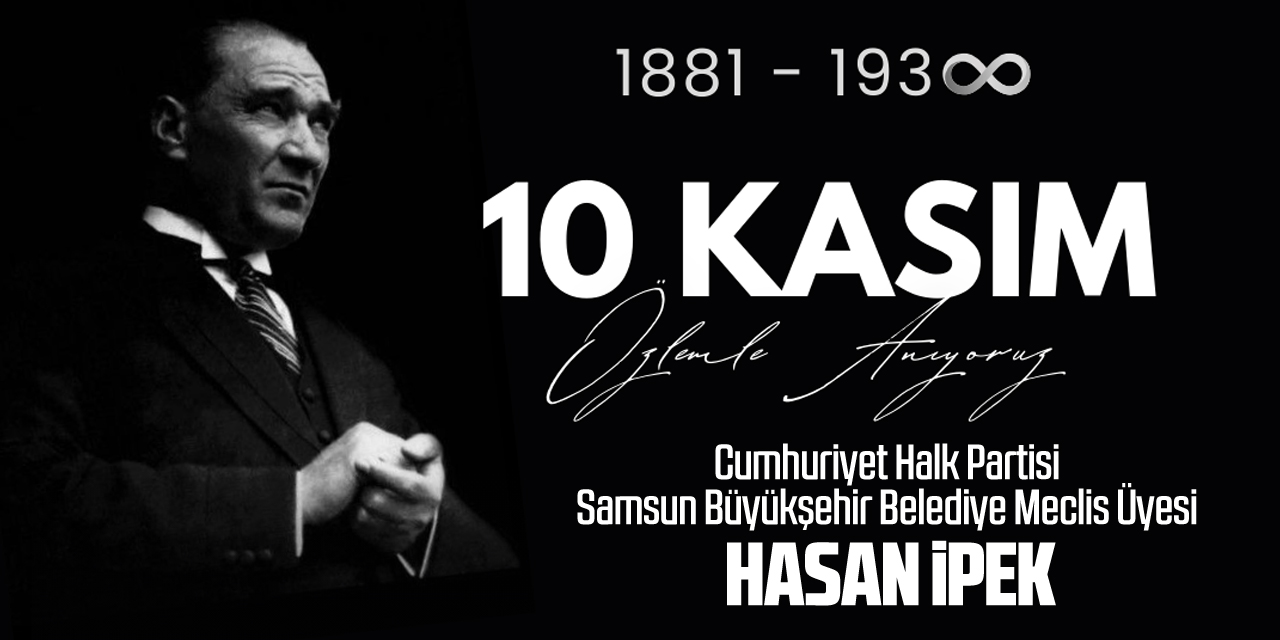 CHP Samsun Büyükşehir Belediye Meclis Üyesi Hasan İpek