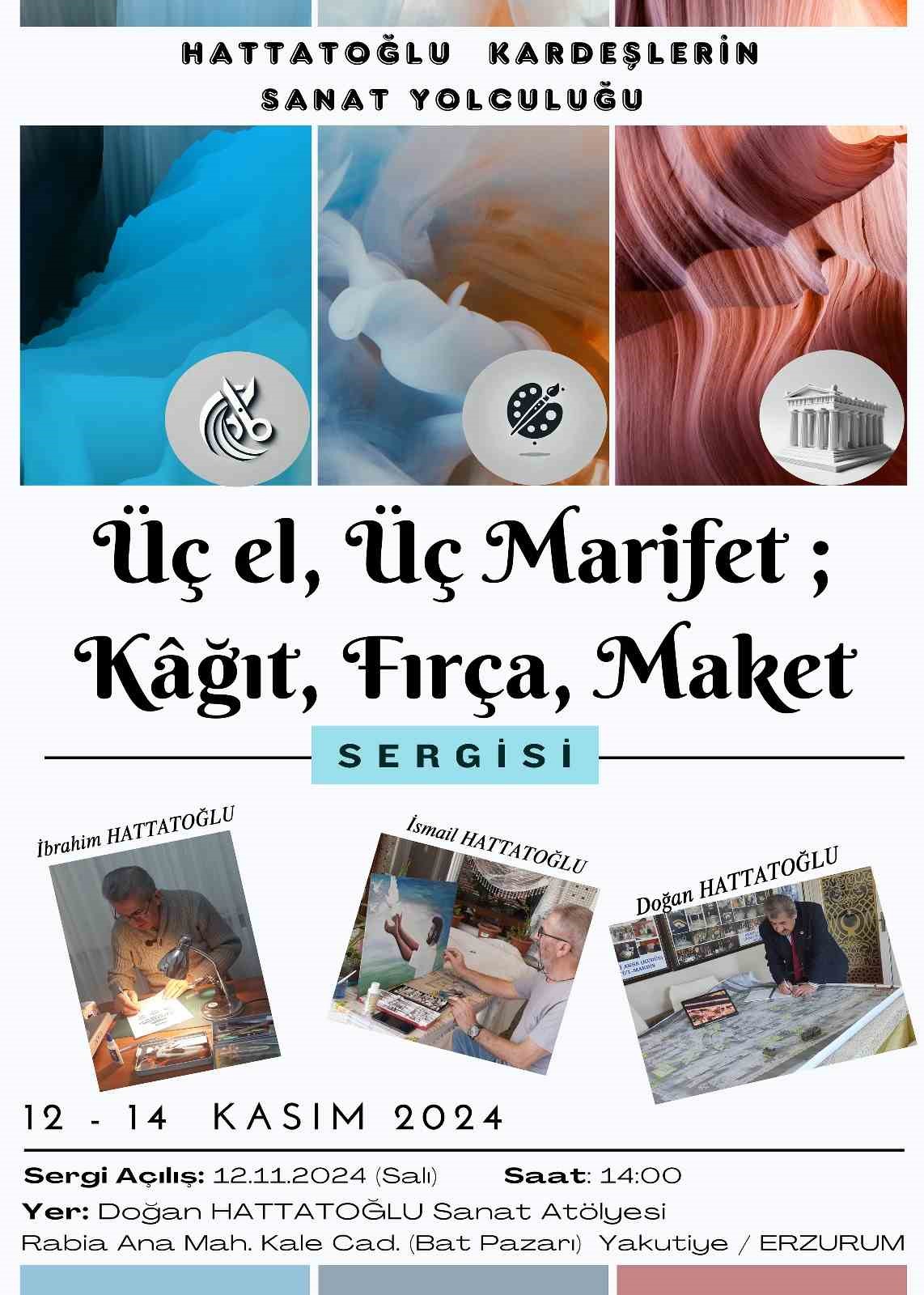 Hattatoğlu kardeşlerin sanat sevgisi