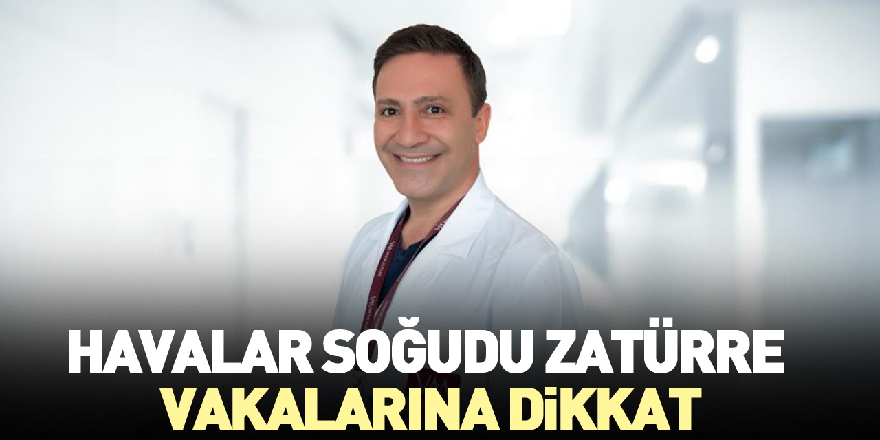 Havalar soğudu zatürre  vakalarına dikkat