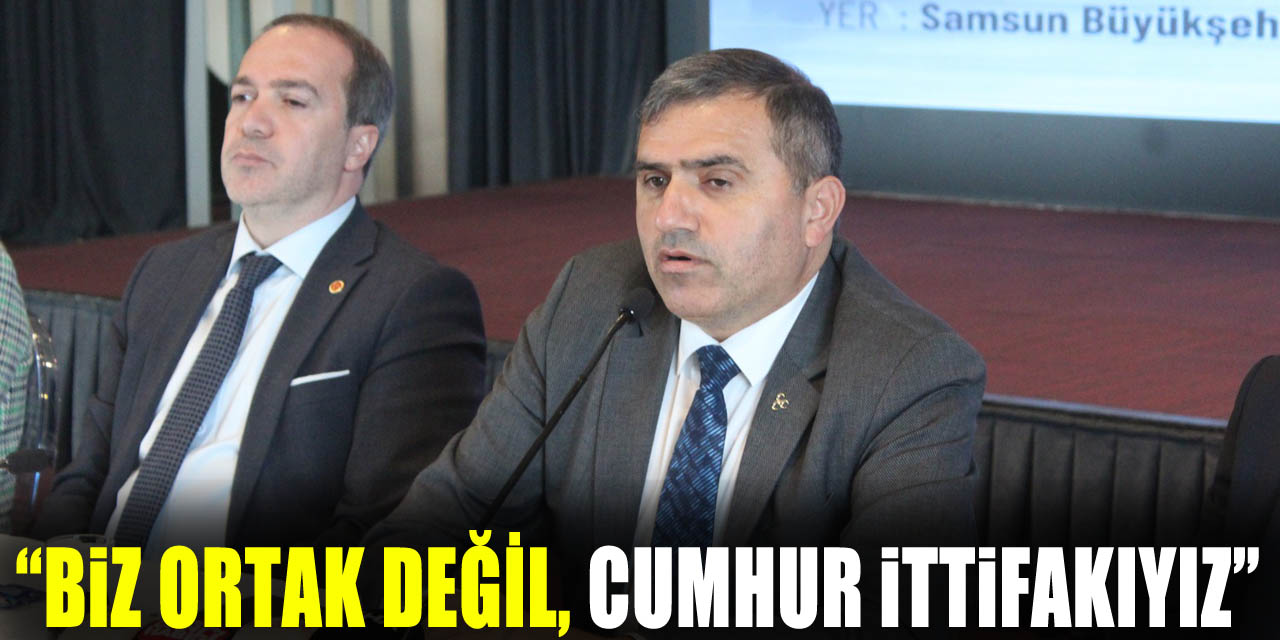 “Biz Ortak değil, Cumhur İttifakıyız”