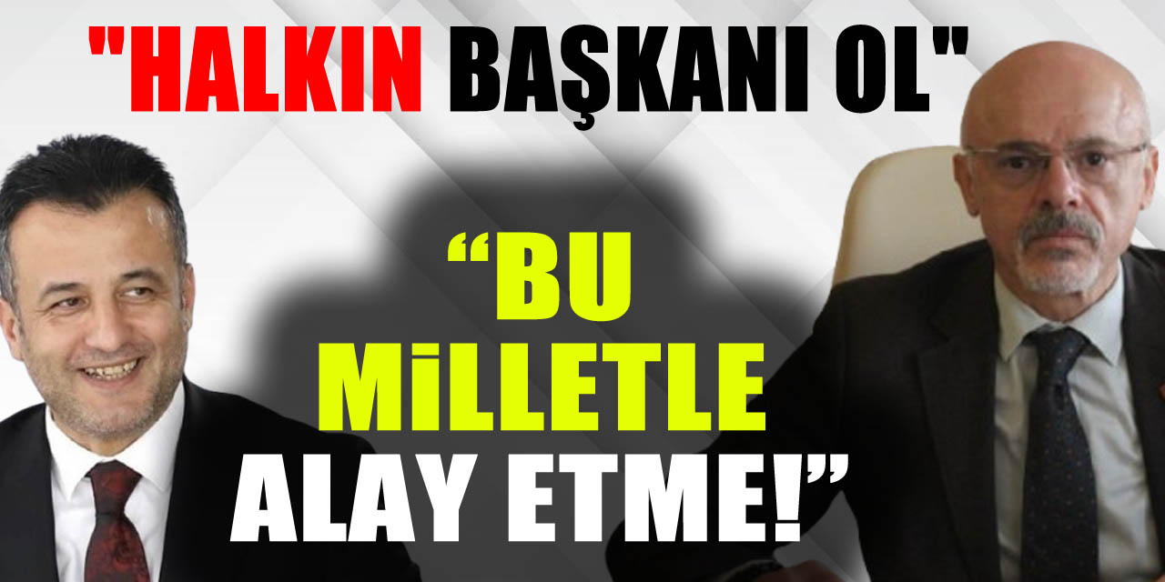 CHP Samsun İl Başkanı Mehmet Özdağ; “BU MİLLETLE ALAY ETME!”