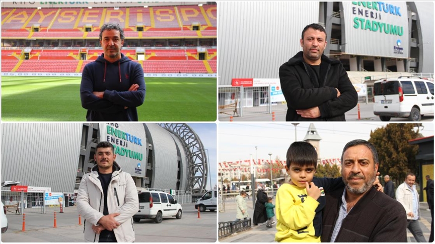 Kayseri'yi milli maç heyecanı sardı