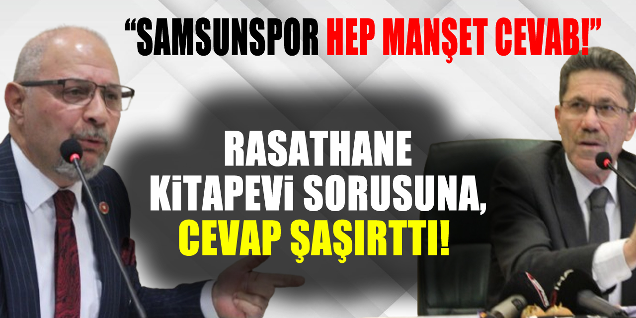 Rasathane kitaPevi sorusuna, cevap şaşırttı!