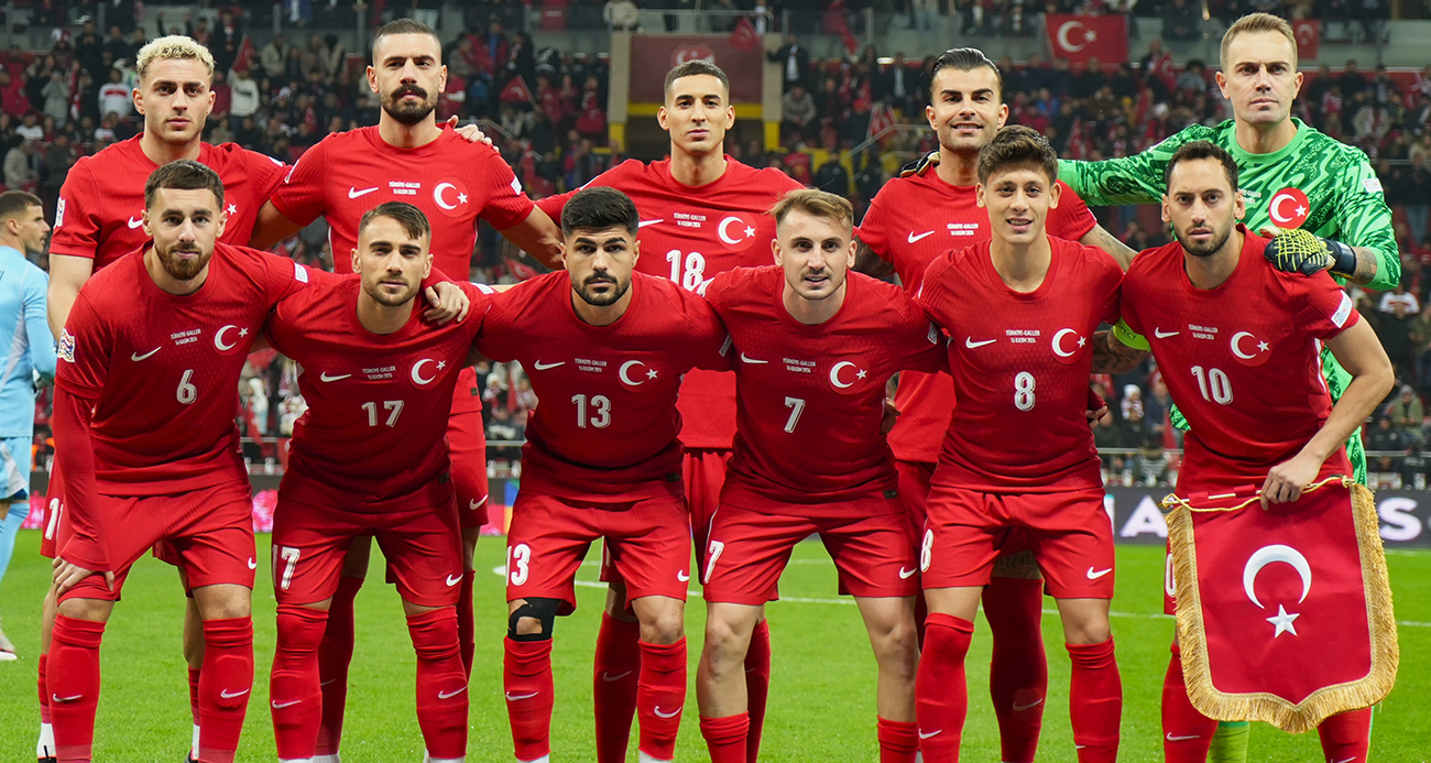 A Milli Futbol Takımı, A Ligi için Karadağ deplasmanında sahada