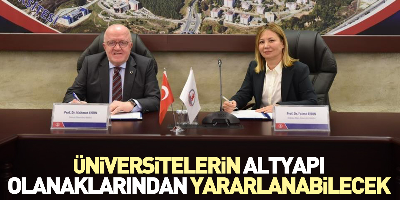 Üniversitelerin altyapı olanaklarından yararlanabilecek