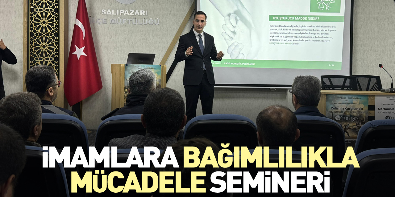 İmamlara bağımlılıkla mücadele semineri