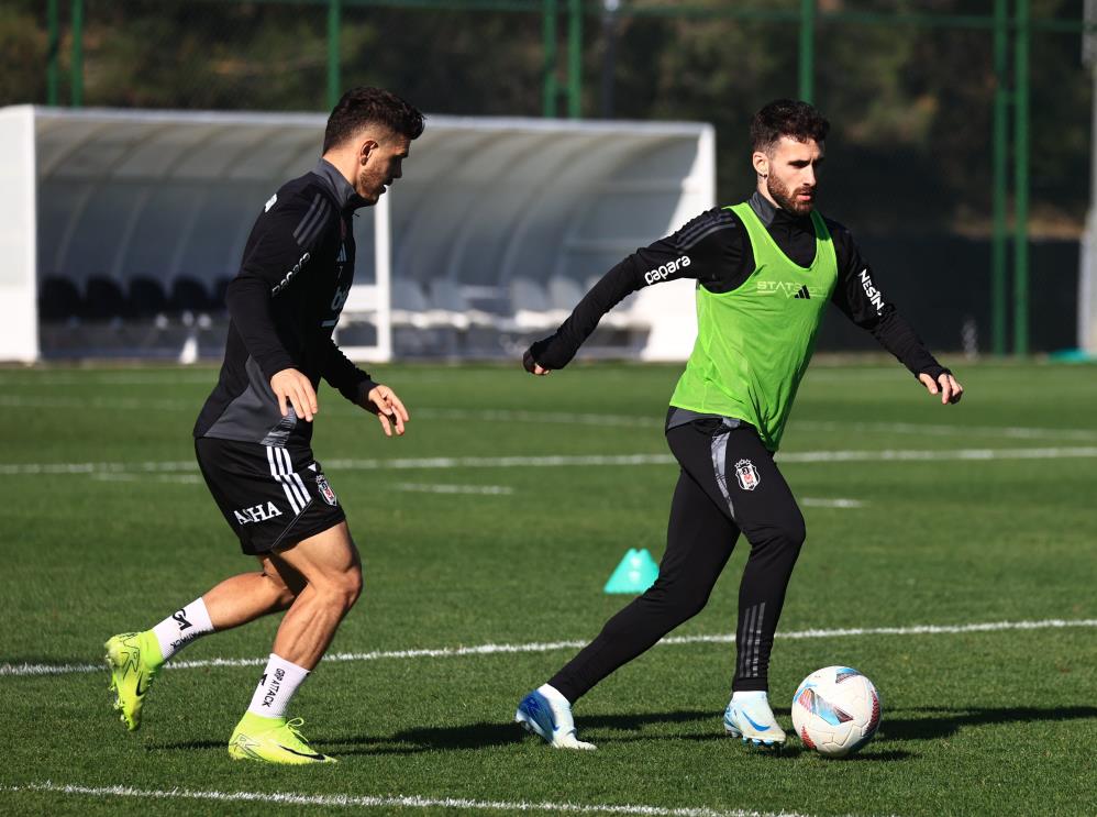 Beşiktaş, Göztepe maçının çalışmalarına devam etti