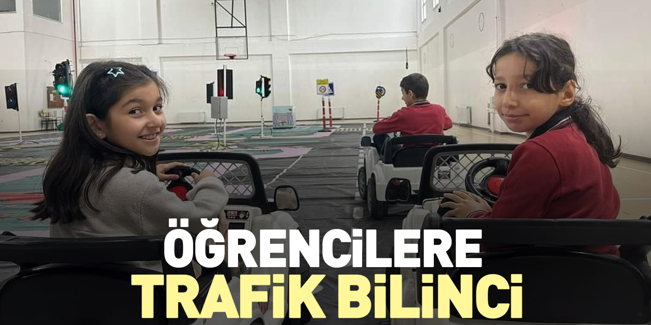 Öğrencilere trafik bilinci!