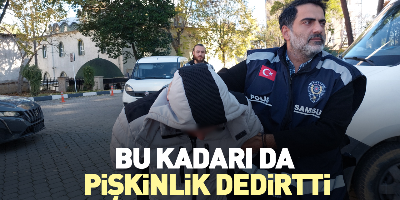 Bu kadarı da pişkinlik dedirtti