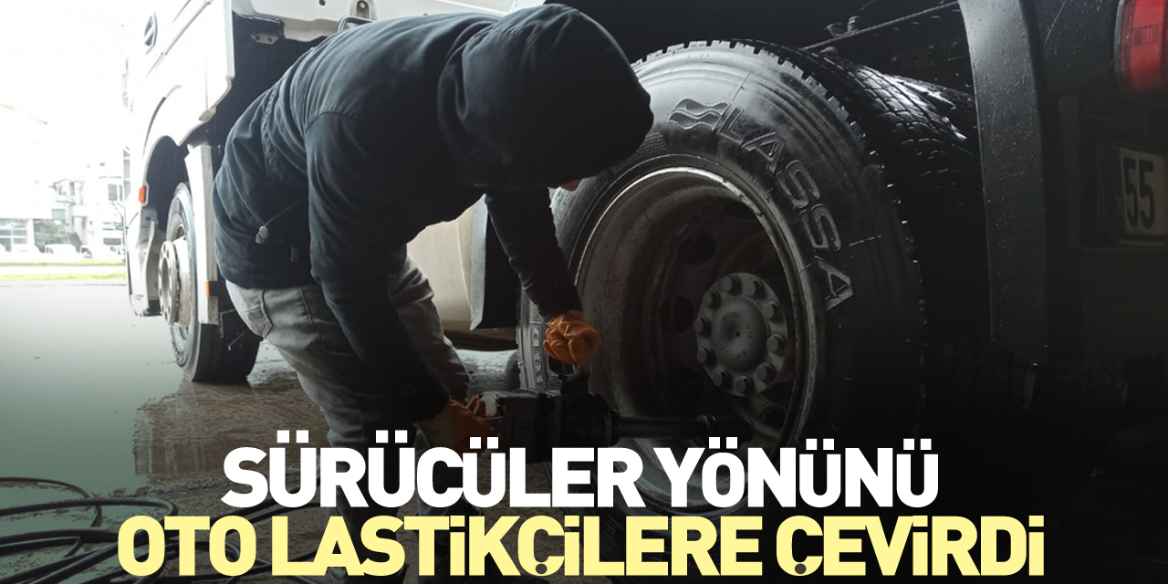 Sürücüler yönünü oto lastikçilere çevirdi