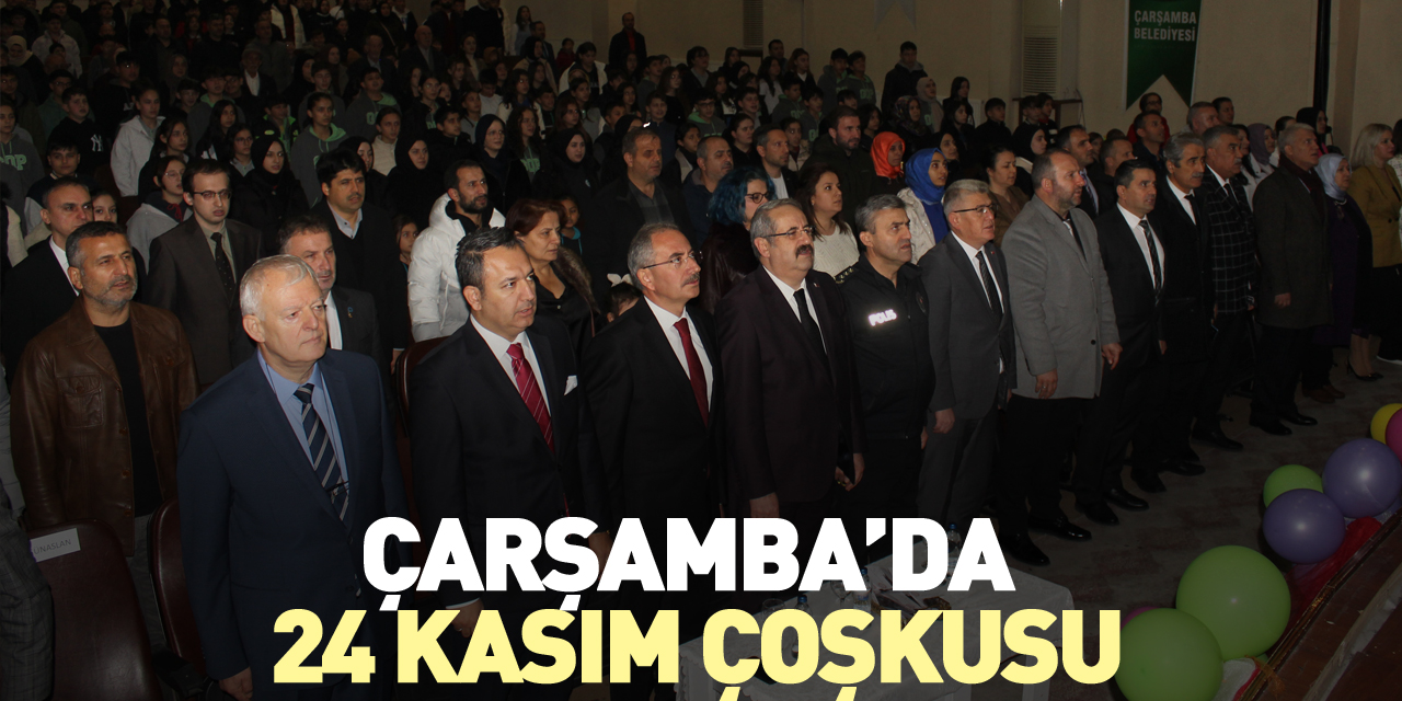 ÇARŞAMBA’DA 24 KASIM ÇOŞKUSU