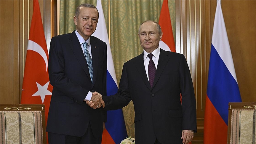 Cumhurbaşkanı Erdoğan, Rusya Devlet Başkanı Putin ile görüştü