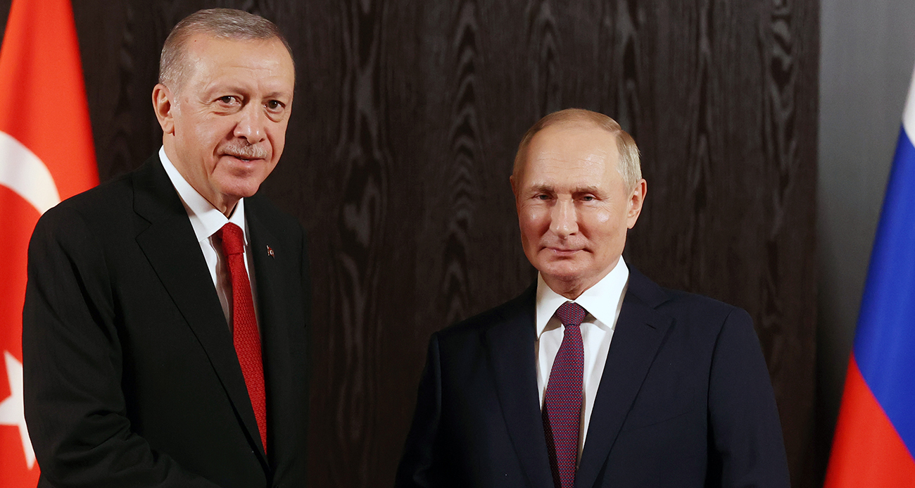 Cumhurbaşkanı Erdoğan, Rusya Devlet Başkanı Putin ile görüştü