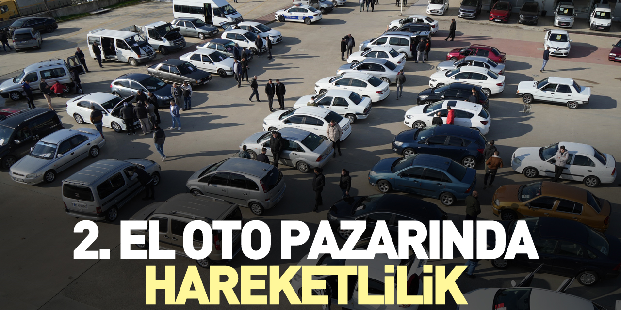 2. el oto pazarında hareketlilik