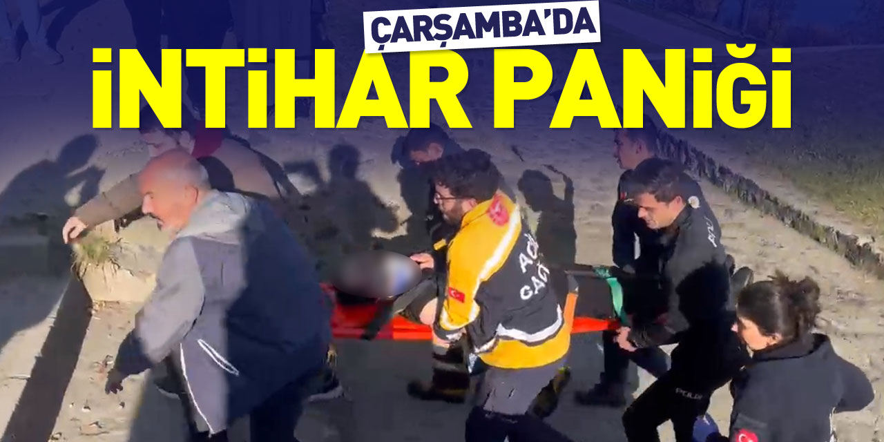 Çarşamba’da İntihar Paniği