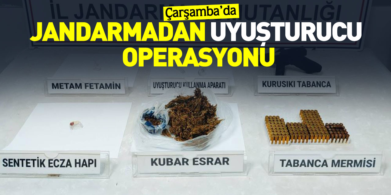 JANDARMADAN UYUŞTURUCU OPERASYONUI