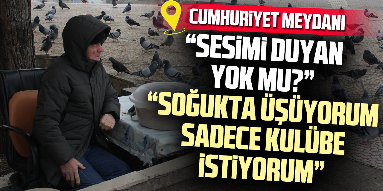 “SESİMİ DUYAN YOK MU?” “Soğukta üşüyorum sadece kulübe istiyorum”