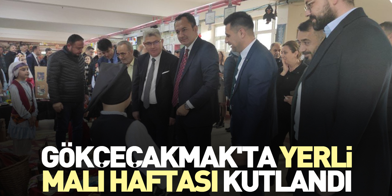 Gökçeçakmak'ta yerli malı haftası kutlandı