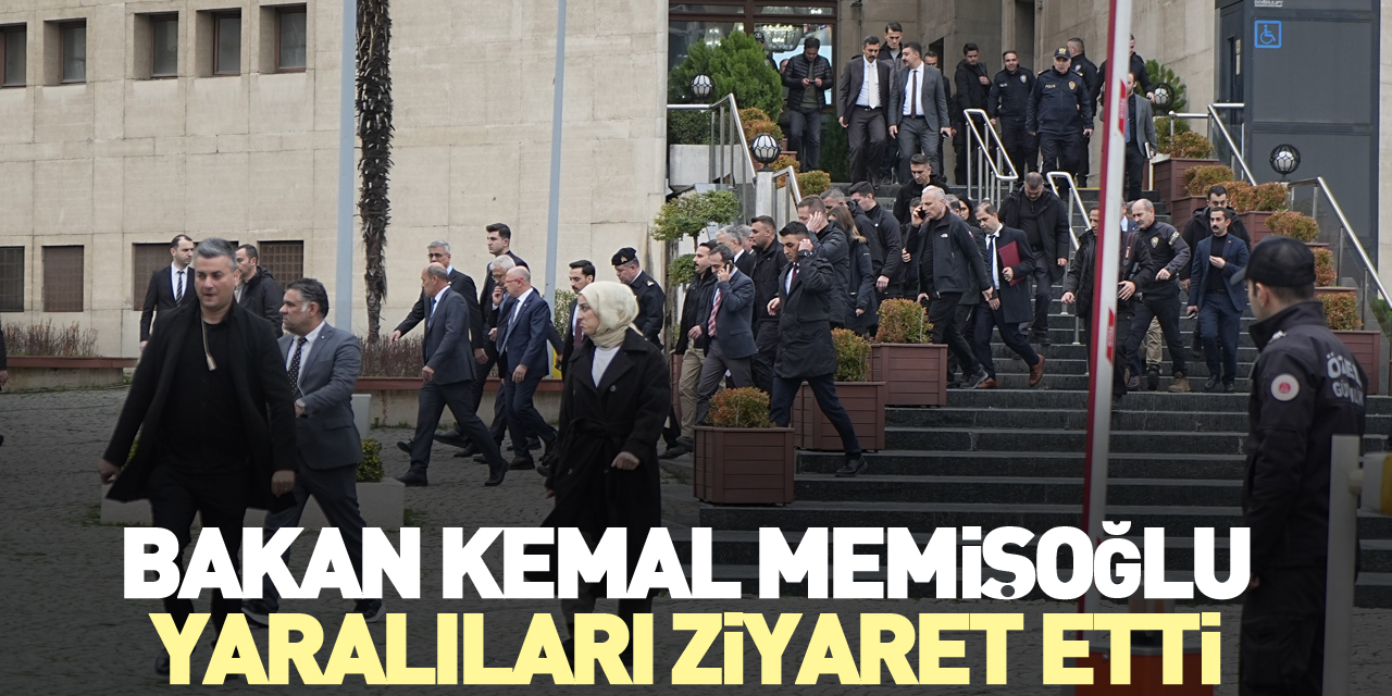 Bakan Memişoğlu, yaralıları ziyaret etti