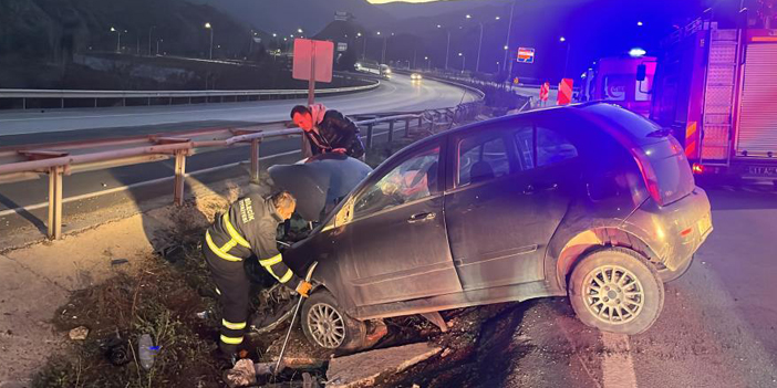 Bilecik'te yaşanan trafik kazasında  kişi yaralandı