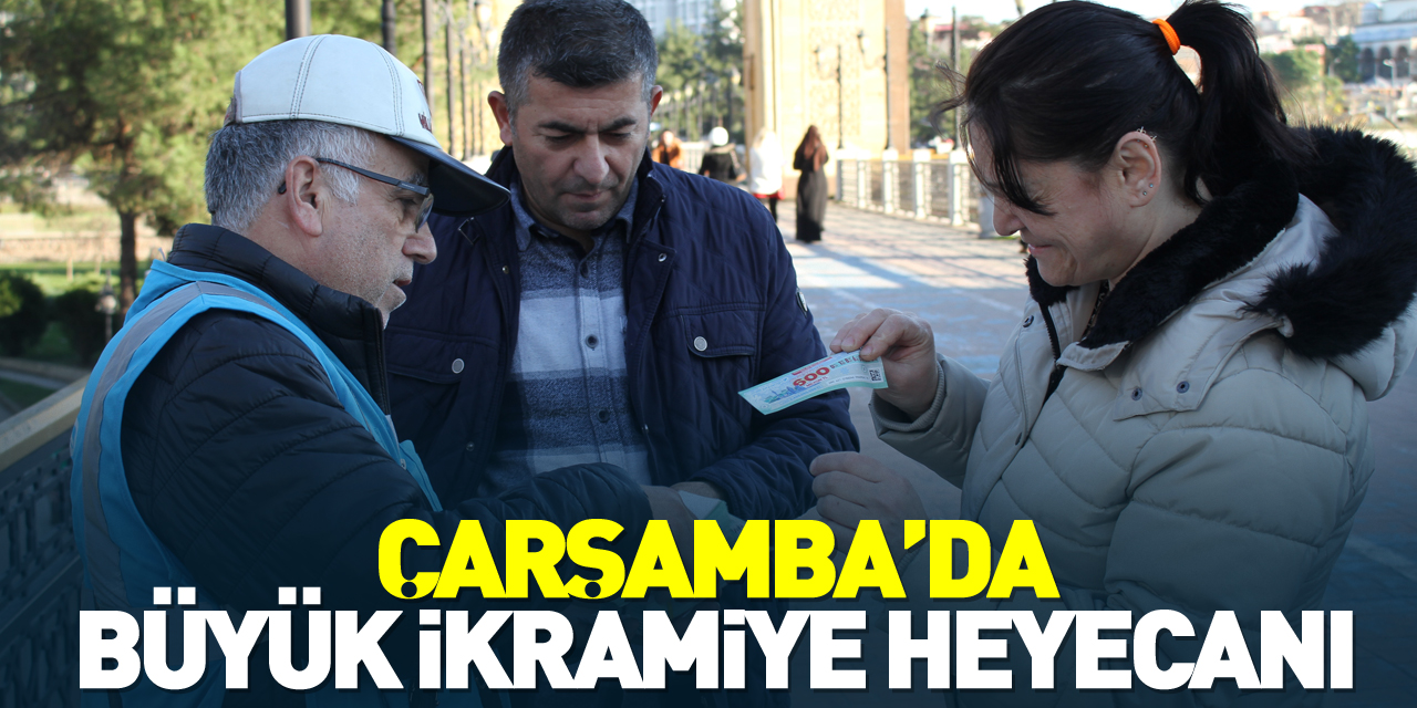 ÇARŞAMBA’DA BÜYÜK İKRAMİYE HEYECANI