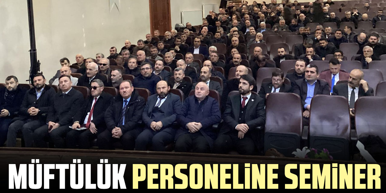 Müftülük Personeline Seminer