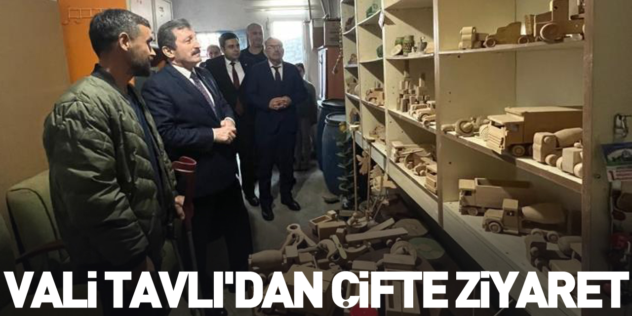 Vali Tavlı'dan çifte ziyaret